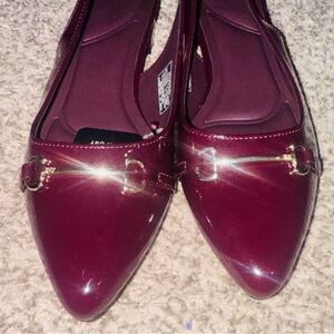 New Jones New York Rich Burgundy Shoes